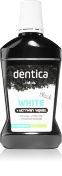 Tołpa Dentica Black White fehérítő szájvíz aktív szénnel