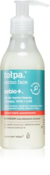 Tołpa Dermo Face Sebio + gel de limpeza facial com AHA