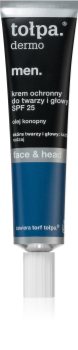 Tołpa Dermo Men Face & Head schützende Gesichtscreme SPF 25
