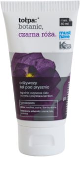 Tołpa Botanic Black Rose gel de banho nutritivo para peles secas e sensíveis