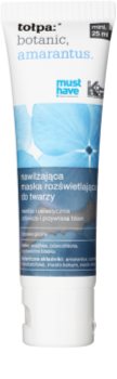 Tołpa Botanic Amaranthus mascarilla iluminadora para pieles sensibles