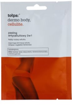 Tołpa Dermo Body Cellulite peeling corporal anti-celulite 3 em 1