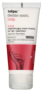 Tołpa Dermo Mani Help SOS creme-máscara regeneradora para mãos e unhas