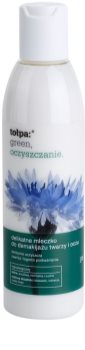 Tołpa Green Cleaning leite de limpeza suave para rosto e olhos