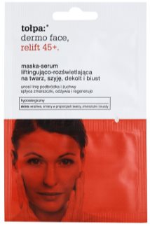 Tołpa Dermo Face Relift 45+ máscara iluminadora com efeito lifting