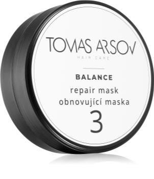 Tomas Arsov Balance Repair Mask maschera di rigenerazione profonda per capelli secchi, rovinati e trattati chimicamente