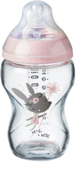 Tommee Tippee C2N Closer to Nature Pink Babyflasche