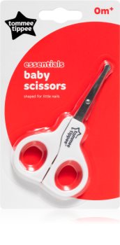 Tommee Tippee Basic užapvalintos kūdikių nagų žirklės