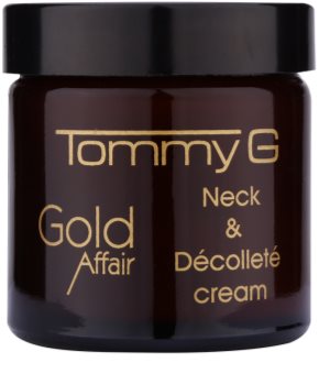 Tommy G Gold Affair creme rejuvenescedor para pescoço e decote