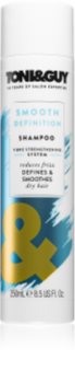 TONI&GUY Smooth Definition shampooing lissant pour cheveux secs et indisciplinés