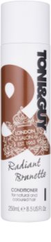 TONI&GUY Nourish κοντίσιονερ για καφέ αποχρώσεις μαλλιών