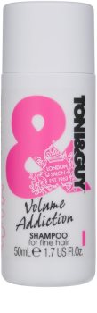 TONI&GUY Volume Addiction šampón pre jemné vlasy