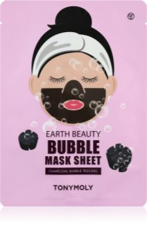 TONYMOLY Earth Beauty Bubble maschera detergente viso