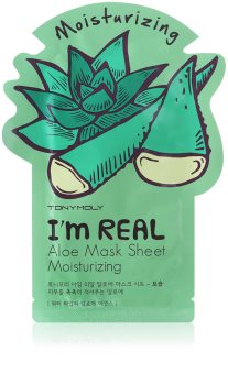 TONYMOLY I'm REAL Aloe mascheraviso idratante in tessuto