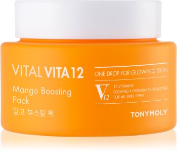 TONYMOLY Vital Vita 12 Mango maschera idratante e illuminante