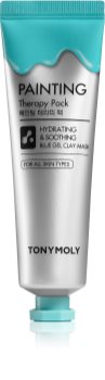 TONYMOLY Painting Therapy Pack agyagos maszk az arcbőr megnyugtatására