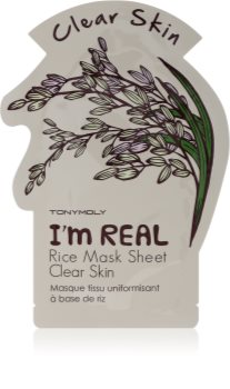 TONYMOLY I'm REAL Rice Kirkastava Naamiolaatta Kasvoille
