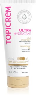 Topicrem UH BODY Ultra-Moisturizing Progressive Tan hydratační samoopalovací mléko pro suchou a citlivou pokožku