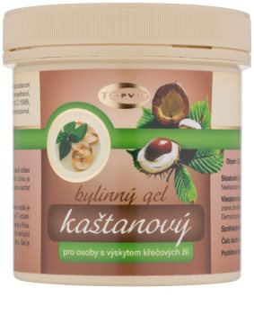 Topvet Body Care gel de masaje para venas y capilares