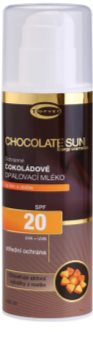 Topvet Chocolate Sun Suntan Milk SPF 20