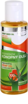 Topvet Hemp Seed Oil конопено олио за тяло и лице