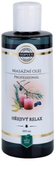 Topvet Professional óleo para massagens - warm relax