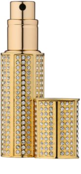 Travalo Divine Täytettävä Sumutin swarovskin kristalleilla Unisex Gold