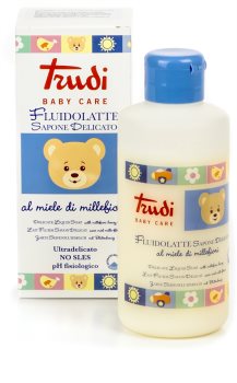 Trudi Baby Care jemné dětské tekuté mýdlo s květinovým medem