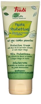 Trudi Baby Nature protetor solar infantil hipoalergénico com extratos de íris e violeta