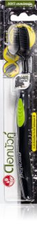 Twin Lotus Bamboo Charcoal Toothbrush with Activated Charcoal Soft
