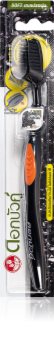 Twin Lotus Bamboo Charcoal Toothbrush with Activated Charcoal Soft