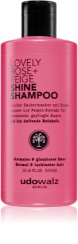 Udo Walz Shine Rose + Feige shampoo detergente per capelli delicati