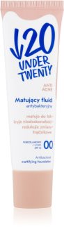 Under Twenty ANTI! ACNE матиращ фон дьо тен SPF 10