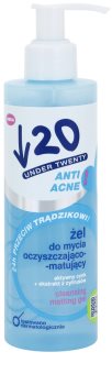 Under Twenty ANTI! ACNE gel de limpeza profunda antiacne