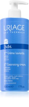 Uriage Bébé 1st Cleansing Cream Puhdistava Voide Kasvoille, Vartalolle ja Hiuksille