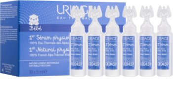 Uriage 1érs Soins Bébés solução fisiológica natural para acalmar olhos e mucosas nasais