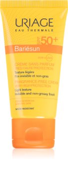 Uriage Bariésun parfümfreie Sonnencreme für das Gesicht SPF 50+