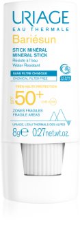 Uriage Bariésun minerální ochranná tyčinka na citlivá místa SPF 50+