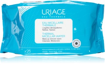 Uriage Hygiène toallitas desmaquillantes para pieles normales y secas