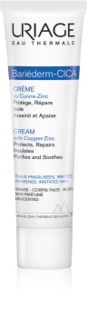 Uriage Bariéderm Cica-Cream with Copper-Zinc репариращ крем, съдържащ мед и цинк