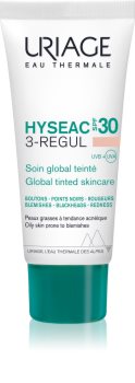 Uriage Hyséac 3-Regul komplexe Pflege für Hautunreinheiten SPF 30