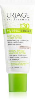 Uriage Hyséac 3-Regul soin global teinté anti-imperfections de la peau SPF 30