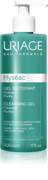 Uriage Hyséac Cleansing Gel jemný čisticí gel na obličej a tělo