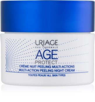 Uriage Age Protect multiaktivní peelingový krém na noc