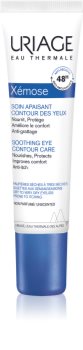 Uriage Xémose Soothing Eye Contour Care beruhigende Augencreme für trockene bis atopische Haut