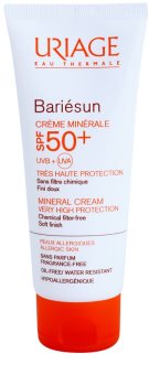 Uriage Bariésun Creme corporal e facial mineral protetor SPF 50+