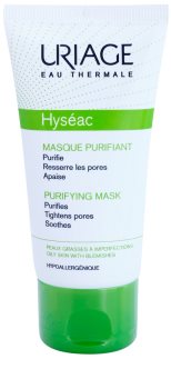 Uriage Hyséac máscara facial de limpeza apaziguador fechar os poros