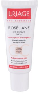 Uriage Roséliane CC cream per pelli sensibili con tendenza all'arrossamento