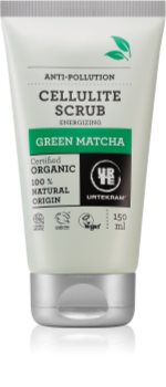 Urtekram Green Matcha Exfoliant de Corp Anti-celulita cu ceai verde