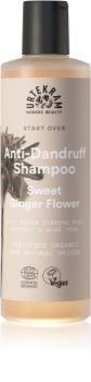 Urtekram Sweet Ginger Flower przeciwłupieżowy szampon nawilżający z wyciągiem z aloesu i imbiru